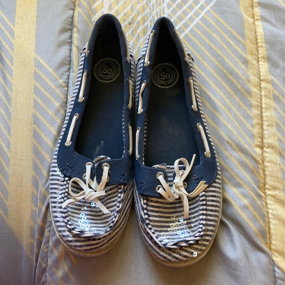 Gently used slip on’s